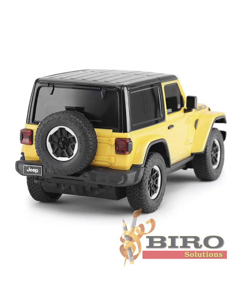 RS Masina cu telecomanda RASTAR 1:24 JEEP Wrangler JL, galbena